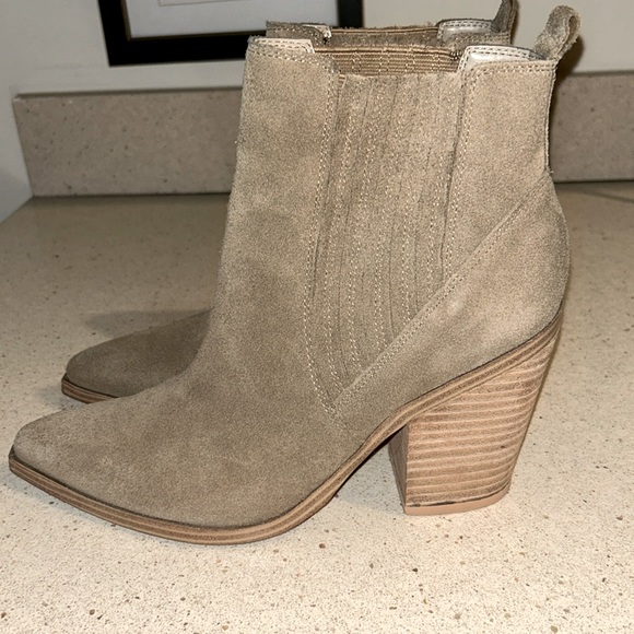 Suede booties - Picture 1 of 5